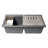 34'' L Double Bowl Granite Kitchen Sink-95312619