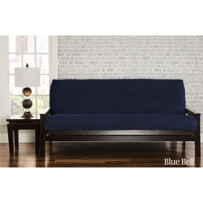 Leupp Polyester Box Cushion Futon Slipcover