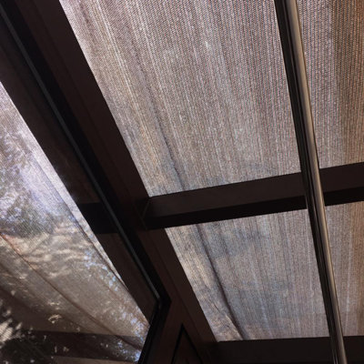 Brown Aluminum Shade Mesh