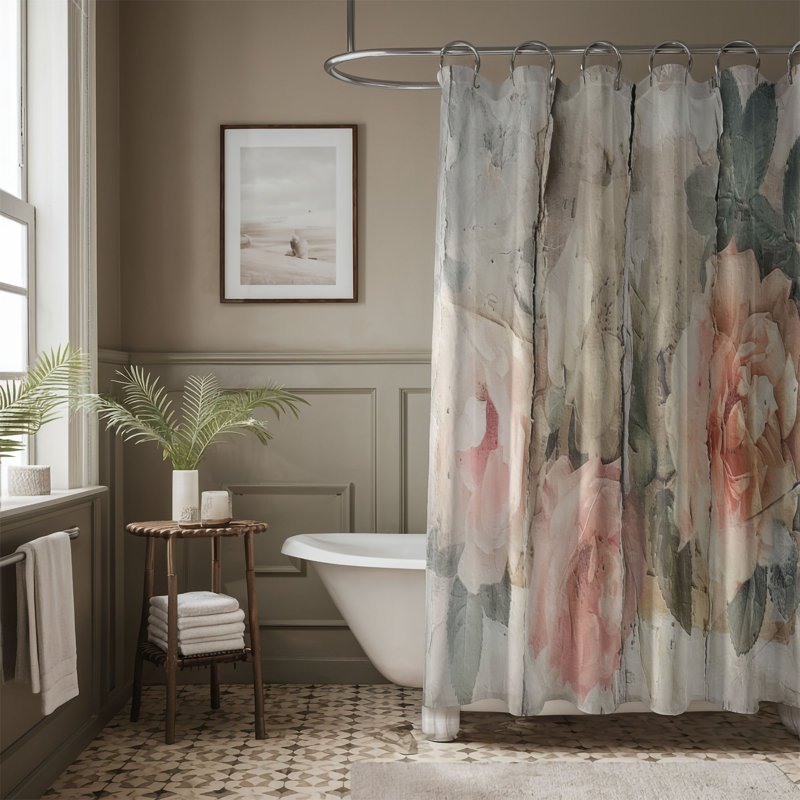 Rideau de douche Forti, H 74 po x l 71 po