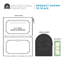 Boîte aux lettres verrouillable Oasis Classic-813132714