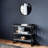 Simryn Iron Round Wall Mirror-626429765