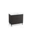 Spacity 36 In. Wall-Hung Bathroom Vanity Cabinet With Sink And Quartz Top-788488955