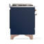 Majestic III Series 48 Inch Dual Fuel Range with 5 Sealed Burners, Griddle, Frenchtop in Glossy Black (Natural Gas, Burnished Trim)-1981615041-1981615045-1981615167