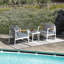 Chaise de patio avec coussins Haussman