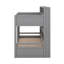 Kids Twin Bunk Bed with Drawers-1233461867