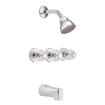 Chateau Tub and Shower Faucet with Knob Handles -  Moen, 2995EP