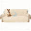 Housse de canapé réversible hydrofuge pour chien avec sangles élastiques, 80 po x 123 po, beige-766312363