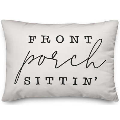  Coussin lombaire intérieur / extérieur Front Porch Sittin '