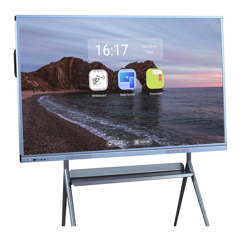JYXCN Big Discount! Smart Board 55 Inch Interactive Whiteboard All-in-One - Touch Screen with Dual System, Cloud Sharing Transforms Learning & Working - For Classroom, Office & Presentations