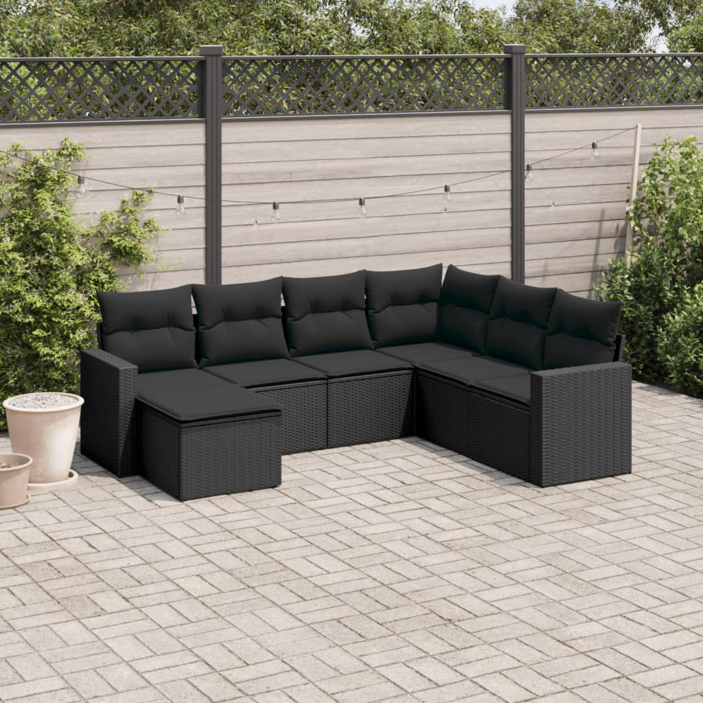 Gartensofa mit Kissen