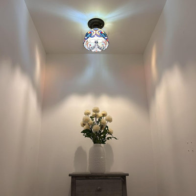 8'' 1 - Light Bowl Ceiling Fan Light Kit