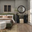 Lizabeta Solid Wood Circle Mirror-113006478