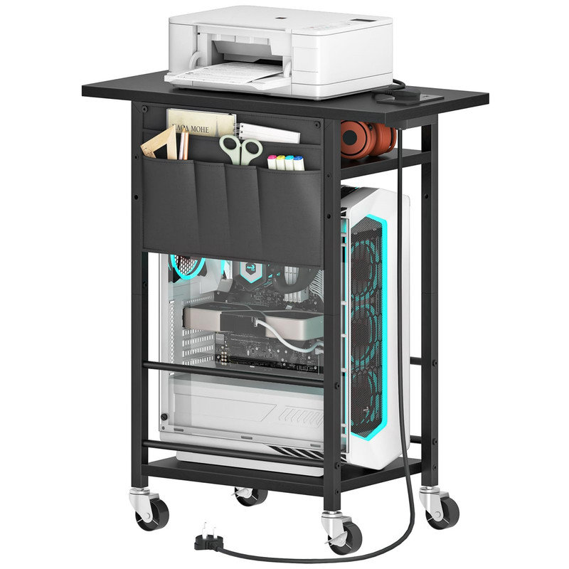 70cm H x 60cm W CPU Holder with Wheels