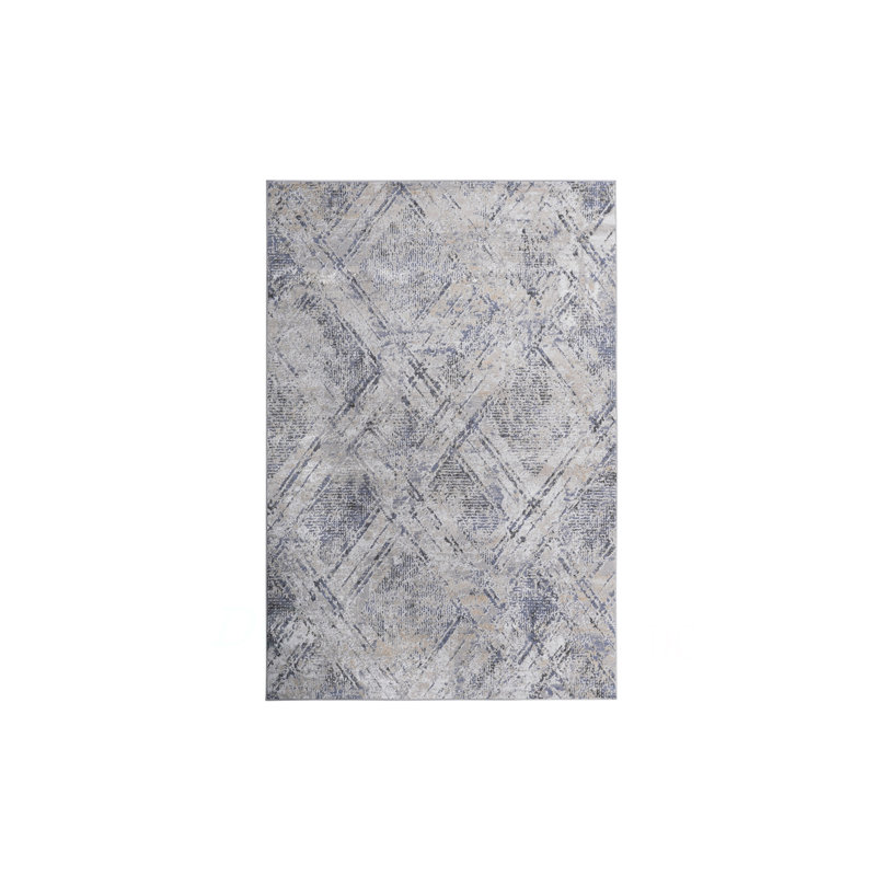 Collection 8X10 Geometric Non-Shedding Living Room Bedroom Dining Home Office Stylish And Stain Resistant Area Rug