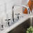 Kingston Brass Millennium Two-Handle 2-Hole 8" Centerset Kitchen Faucet-33092131