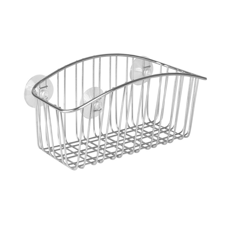 Panier de douche mural en acier inoxydable Ledbetter