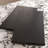 Black solid wood ash dining table-1595574347