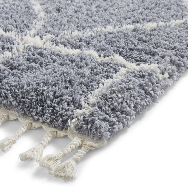 Geometric Shapes Machine Tufted 120cm X 170cm Area Rug