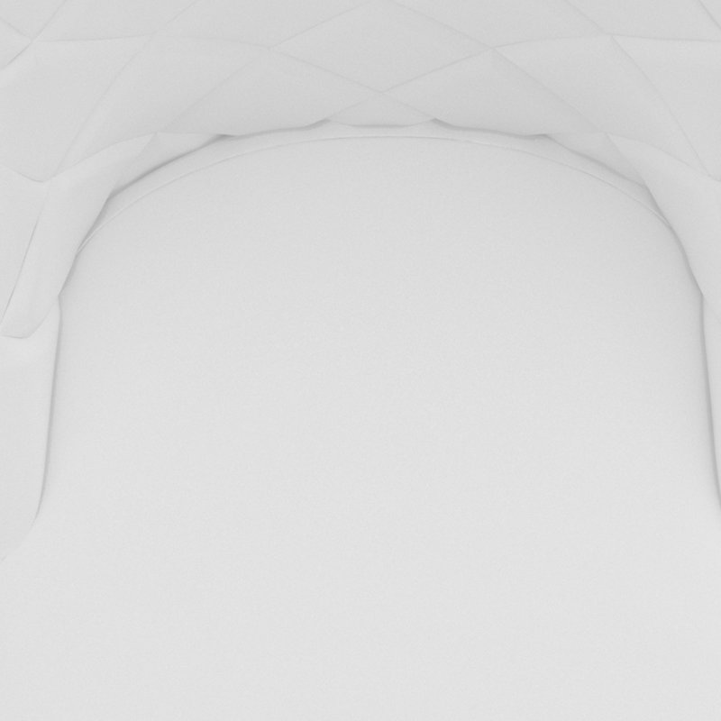 Tabouret de comptoir 26 po Bak, Chrome chrome, Blanc