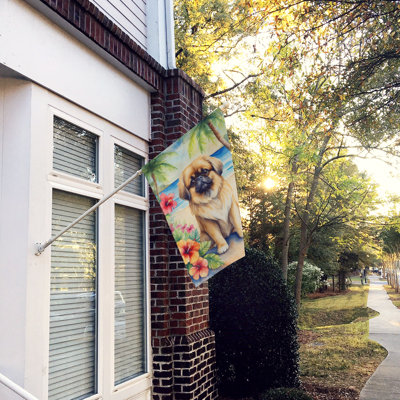 Drapeau pour animal à double face H 40 po x l 28 po
