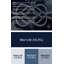 Art mural nautique bleu marine et blanc-851297136