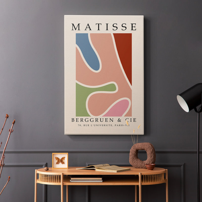 Matisse Cccxxxi, reproduction d'art encadrée, H 27 po x l 18 po
