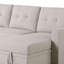 Canapé modulaire escamotable avec rangement-50551407