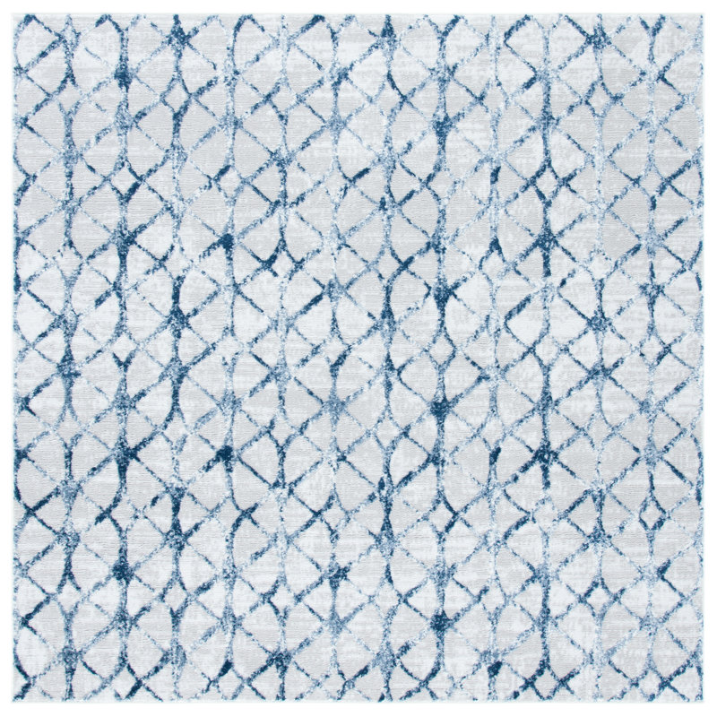 Percentie 700 Performance Geometric Rug, Carré 6 pi 7 po