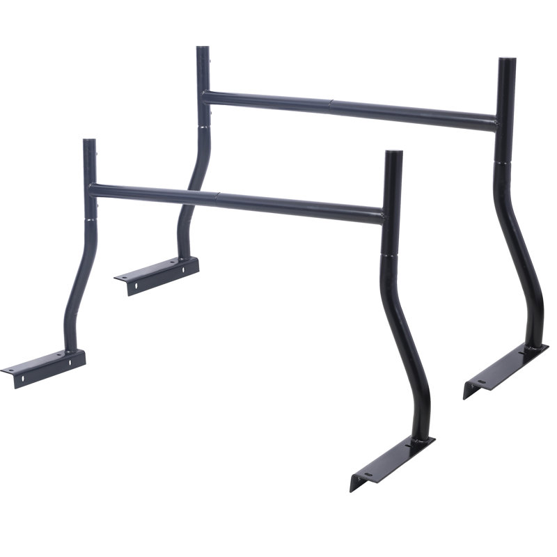 Support universel pour camionnette 650 lb - 2 niveaux, noir, s'adapte à la plupart des lits de camion