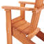Chaise Adirondack en bois pour enfants