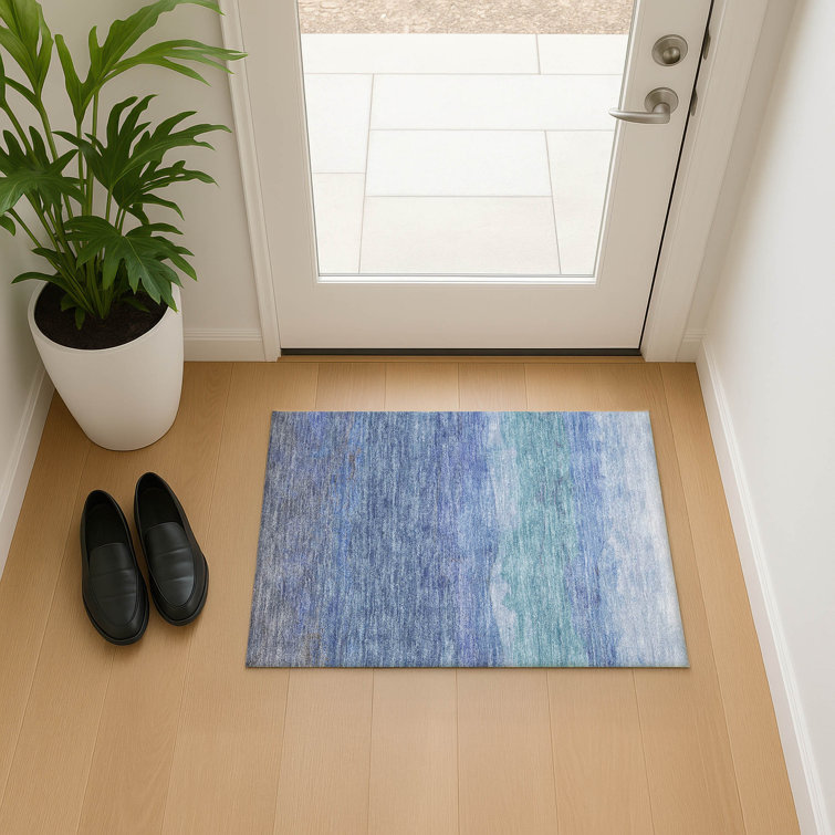 Premium Machine Washable Mehara AMF1699 Stripes Rug