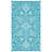 Large Waterproof Outdoor Rug Reversible Plastic Straw Patio Rug, UV-Resistant Vintage Medallion Carpet, Easy-Cleaning Portable RV Mat for Deck-1051615008
