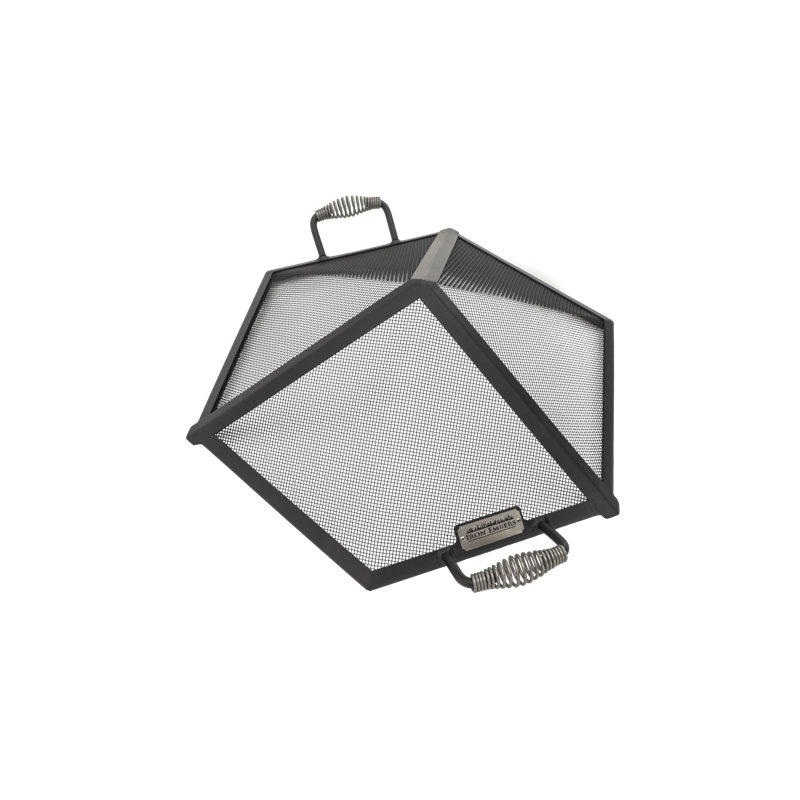Accessoire de foyer en acier inoxydable 29 po x 26 po