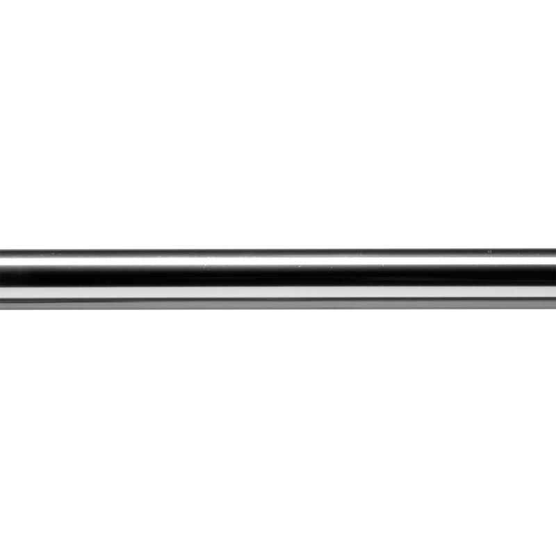 Stick N Lock Telescopic 70cm - 122cm Adjustable Straight Tension Shower Curtain Rail, Chrome