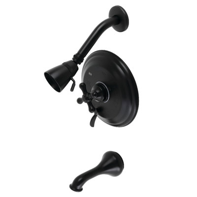 Kingston Restoration Single-Handle Pressure Balanced Tub and Shower Faucet