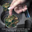 Ensemble de 2 sous-verres camouflage
