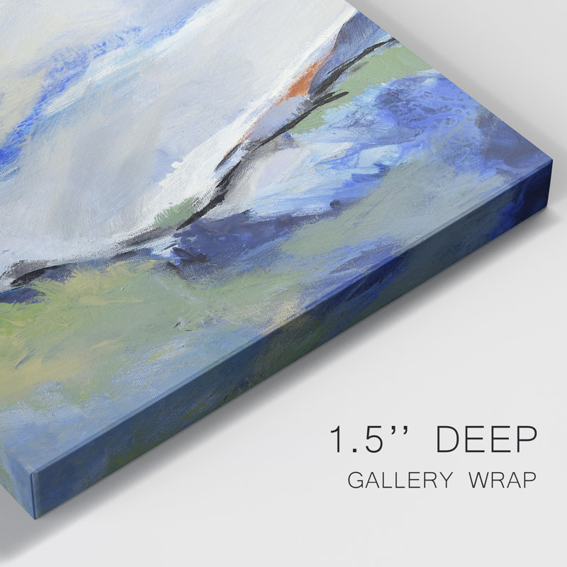 Autour du nuage III - Impression sur toile tendue, H 48 po x l 36 po x P 1 po