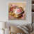 White Floater Framed