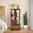 Mitthun Wheel End Table with Storage-1528168244