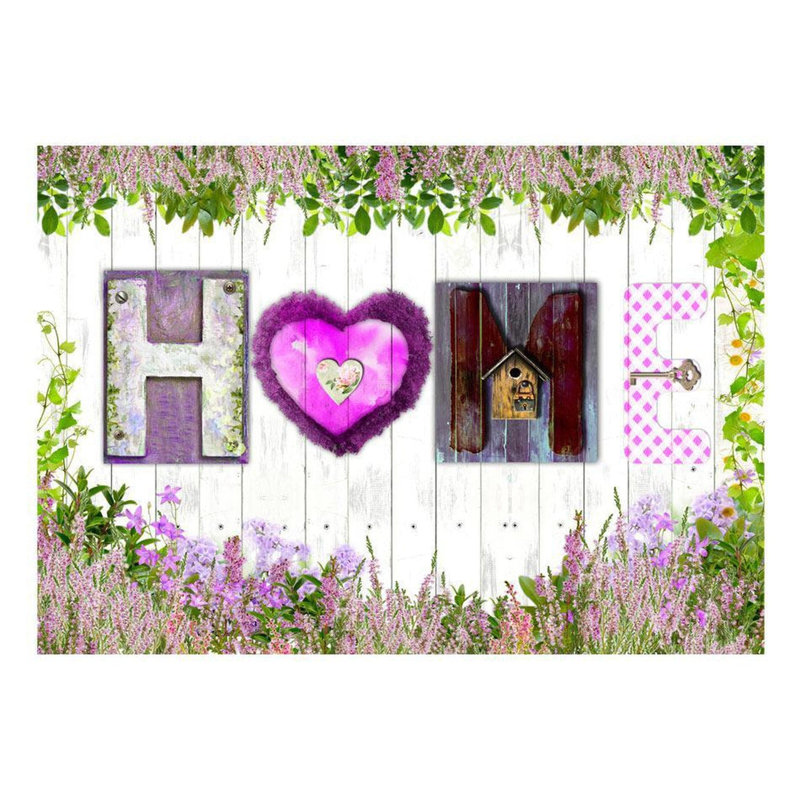 Murale fantaisie sur bois Analea Home, L 96 po x l 137 po