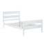 Lit plateforme simple en bois massif avec tête et pied de lit, lit pour enfant-1704669105