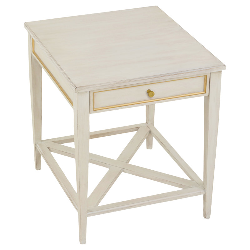 Matteo End Table, Champagne Mist