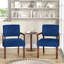 Ensemble de fauteuils d'appoint et de salon avec table de bout 32,6 po Soave-2088711266