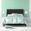 Lit plateforme en lin Boyd Sleep Milan | Tête de lit réglable | Structure en bois | Capacité de 700 lb | Style campagnard moderne-1852303858-1852303861