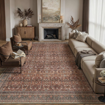 Tapis traditionnel délavé Briar