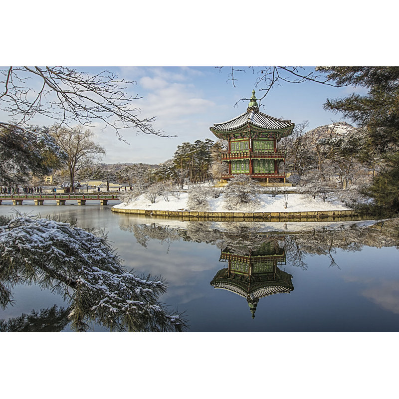Palace of Coree par Jaehaklee - Photographie sur toile tendue, H 8 po x l 12 po