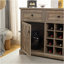 Armoire à vin avec 2 tiroirs Farmhouse