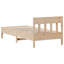 Andaleeb Solid Wood Bed-269061376
