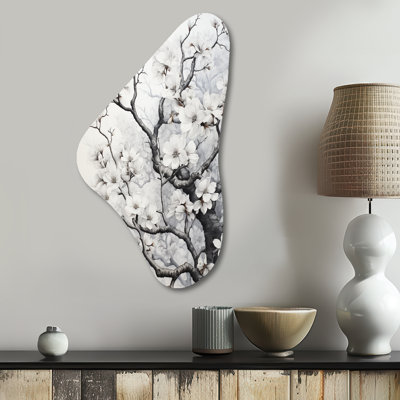 Grazierville - Trees Boomerang Shape Irregular Metal Wall Decor